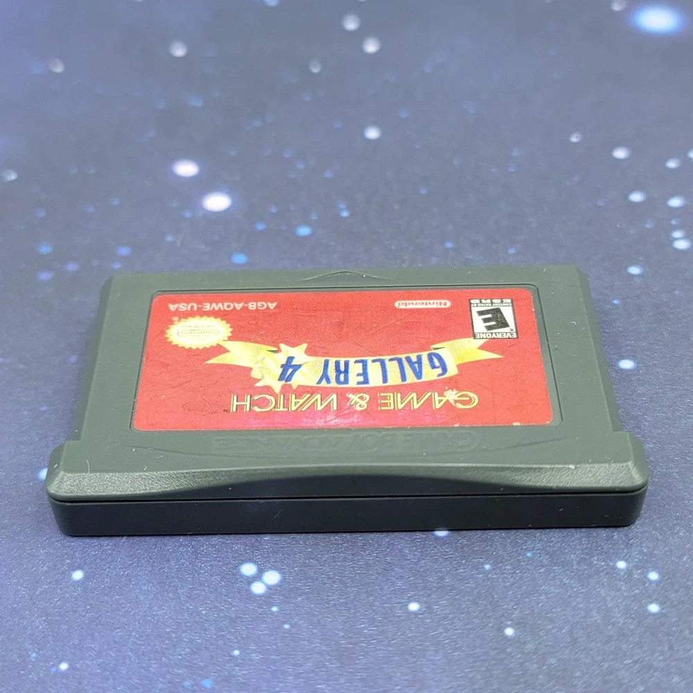 Nintendo Game Boy Advance Game & Watch Gallery 4 AGB-AQWE-USA GBA Cartridge